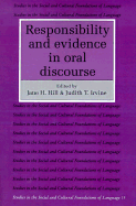bokomslag Responsibility and Evidence in Oral Discourse