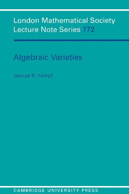 Algebraic Varieties 1