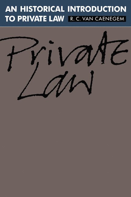An Historical Introduction to Private Law 1
