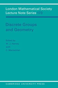 bokomslag Discrete Groups and Geometry