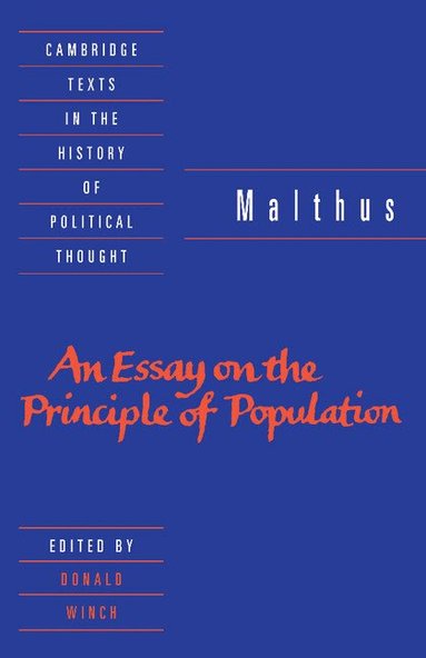 T. R. Malthus, Donald Winch - Malthus: 'An Essay on the Principle of Population', Häftad