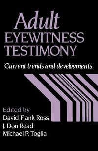 bokomslag Adult Eyewitness Testimony