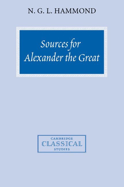 Sources for Alexander the Great 1
