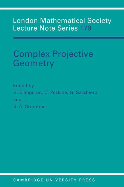 Complex Projective Geometry 1