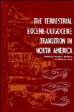 Donald R. Prothero, Robert J. Emry, Los Angeles) Prothero, Donald R. (Occidental College, Washington DC) Emry, Robert J. (Smithsonian Institution - Terrestrial Eocene-Oligocene Transition in North America, Inbunden