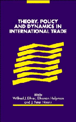 Wilfred J. Ethier, Elhanan Helpman, J. Peter Neary - Theory, Policy and Dynamics in International Trade, Inbunden
