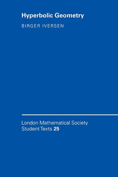 bokomslag Hyperbolic Geometry