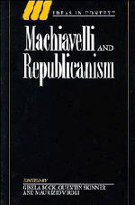 bokomslag Machiavelli and Republicanism