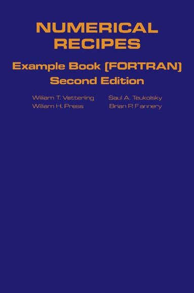 bokomslag Numerical Recipes in FORTRAN Example Book