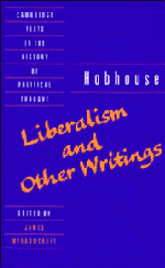L. T. Hobhouse, James Meadowcroft - Hobhouse: Liberalism and Other Writings, Häftad