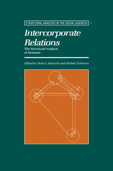 Marks Mizruchi, Mark S. Mizruchi, Michael Schwartz - Intercorporate Relations, Häftad