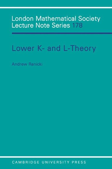 bokomslag Lower K- and L-theory