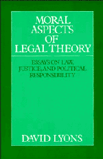 bokomslag Moral Aspects of Legal Theory