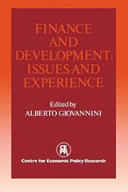 Alberto Giovannini, Giovannini Alberto - Finance and Development, Inbunden