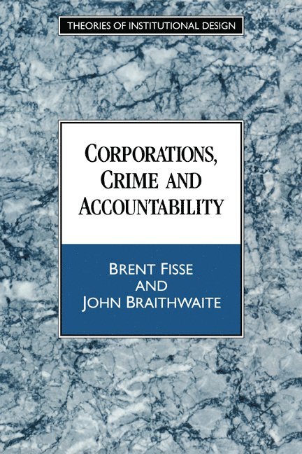 Corporations, Crime and Accountability 1