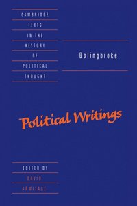 bokomslag Bolingbroke: Political Writings