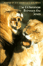 R. Ed Short, R. Ed. Short, R. V. Short, E. Balaban, Victoria) Short, R. V. (Monash University, Massachusetts) Balaban, E. (Harvard University - The Differences between the Sexes, Inbunden