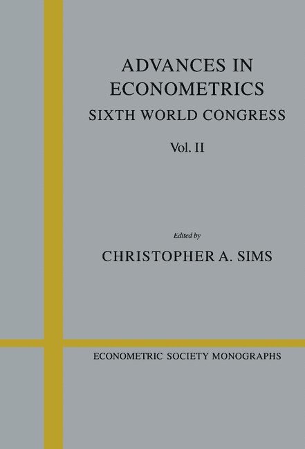 Connecticut) Sims, Christopher A. (Yale University, Christopher A. Sims - Advances in Econometrics: Volume 2, Inbunden