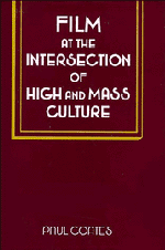 Paul Coates - Film at the Intersection of High and Mass Culture, Inbunden