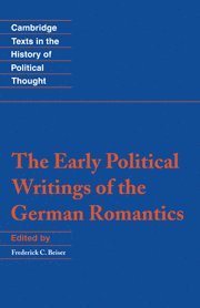Early Political Writings of the German Romantics
