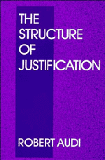 The Structure of Justification 1