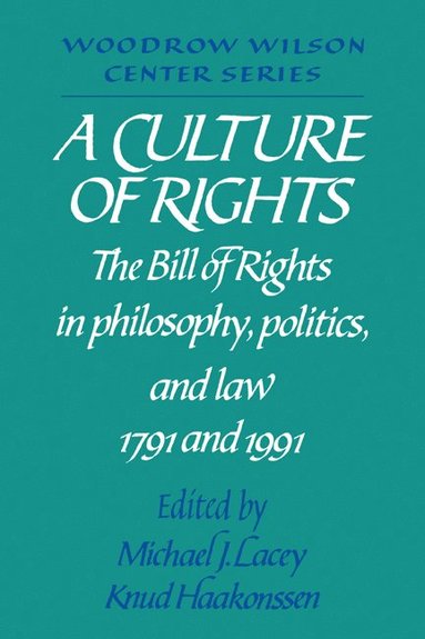 bokomslag A Culture of Rights