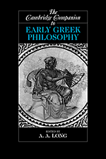 bokomslag The Cambridge Companion to Early Greek Philosophy