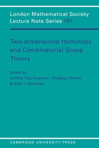 bokomslag Two-Dimensional Homotopy and Combinatorial Group Theory