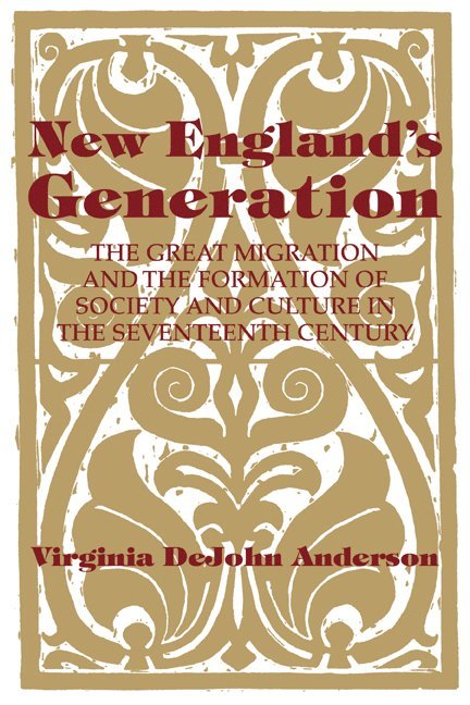 New England's Generation 1