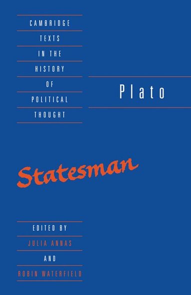 Plato, Julia Annas, Robin Waterfield - Plato: The Statesman, Häftad