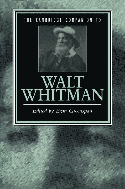 Ezra (University of South Carolina) Greenspan, Ezra Greenspan, Greenspan Ezra - The Cambridge Companion to Walt Whitman, Häftad