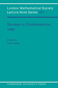 bokomslag Surveys in Combinatorics, 1993