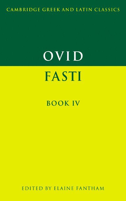 Ovid: Fasti Book IV 1