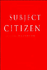 Alastair Davidson - From Subject to Citizen, Inbunden
