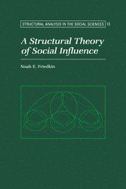 A Structural Theory of Social Influence 1