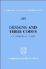 E. F. Assmus, J. D. Key, Pennsylvania) Assmus, E. F. (Lehigh University, South Carolina) Key, J. D. (Clemson University, Key Assmus - Designs and their Codes, Häftad