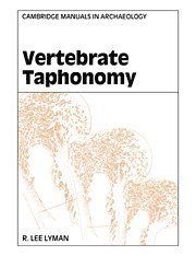 Vertebrate Taphonomy 1
