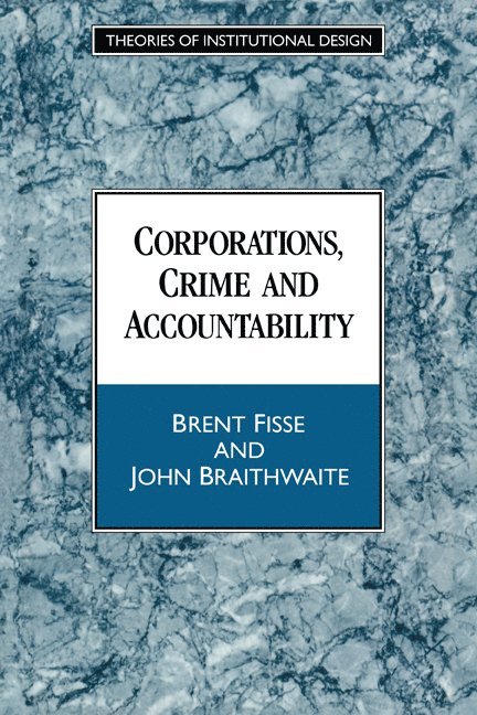 Corporations, Crime and Accountability 1