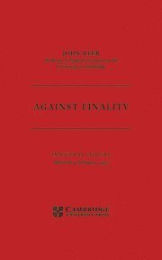 Against Finality 1