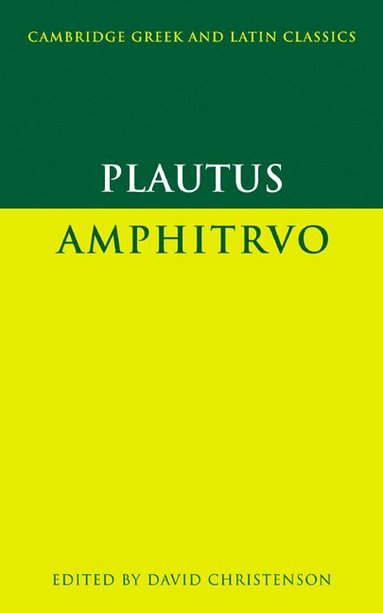 bokomslag Plautus: Amphitruo