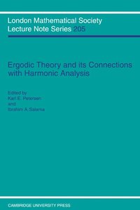 bokomslag Ergodic Theory and Harmonic Analysis