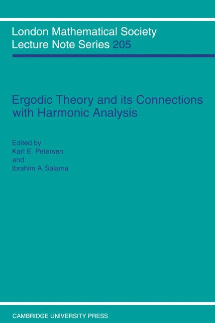 Ergodic Theory and Harmonic Analysis 1