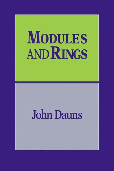 bokomslag Modules and Rings