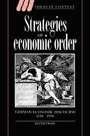Keith Tribe, Quentin Skinner - Strategies of Economic Order, Inbunden
