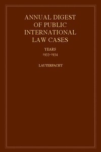 bokomslag International Law Reports