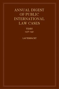 bokomslag International Law Reports