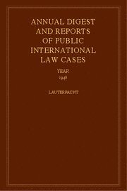 bokomslag International Law Reports