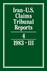 bokomslag Iran-U.S. Claims Tribunal Reports: Volume 4