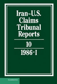 bokomslag Iran-US Claims Tribunal Reports: Volume 10