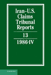 bokomslag Iran-U.S. Claims Tribunal Reports: Volume 13